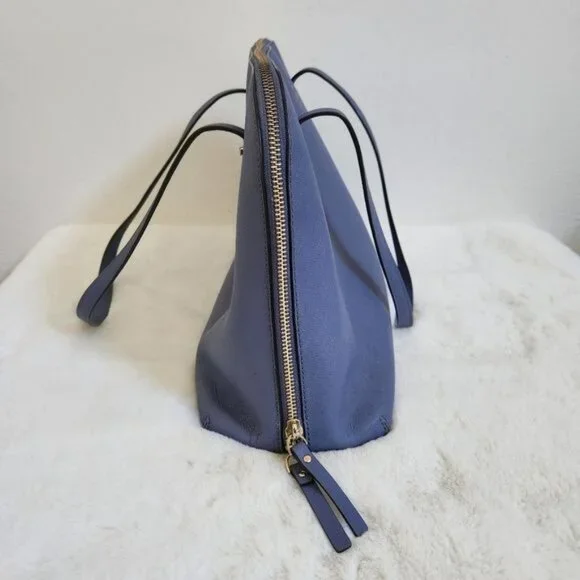 Kate Spade NY Women's Periwinkle Inner Pockets Bottom Studded Tote Bag Purse - Picture 6 of 16